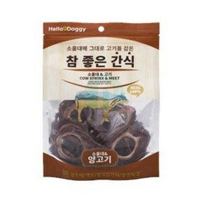 두리리 강아지간식 양고기링 강아지칼슘간식, 80g, 1개