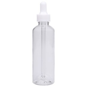 플라스틱 스포이드 공병 100ml 화장품 용기 휴대용 여행용 리필용, 1개