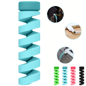 케이블 보호캡 아이폰 갤럭시 충전기 단선방지 바이트, 핑크, 1개