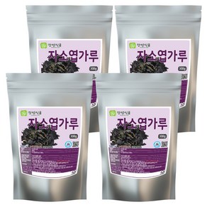 [장명식품] 자소엽가루 분말, 4개, 300g
