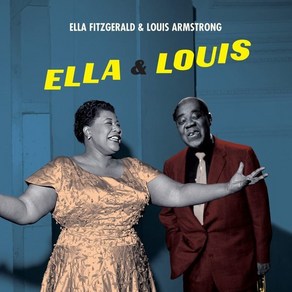 [LP] Ella Fitzgeald / Louis Amstong (엘라 피츠제럴드 / 루이 암스트롱) - Ella & Louis [레드 컬러 LP]