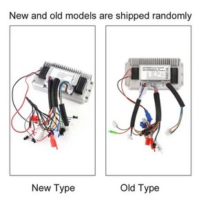 전기자전거컨트롤러 전기 자전거 브러시리스 컨트롤러 스쿠터 3 가지 모드 사인파 속도 36 V 48 60 72V 500 W 1000W, 1개