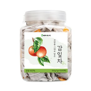 이너블릭 1500만 티백 판매 감잎차 티백, 1g, 100개, 100개입