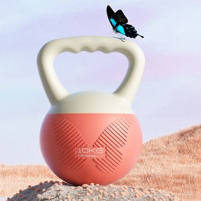 TANI 말랑 소프트 케틀벨 6KG 8KG 10KG, 1개, 분홍색