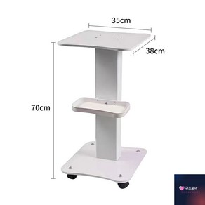 미용기기 트레이 거치대 피부관리실 카트 에스테틱 반영구 선반, 정부표준품, 하중150kg