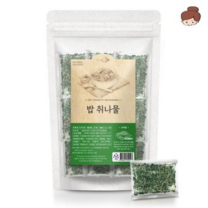 [건어물녀] 밥맛이 달라지는 간편한 조리 밥취나물(5g x 10개) 1봉 국산 취나물, 1개