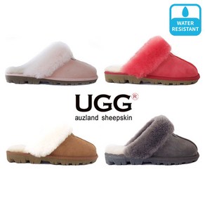 통굽 UGG 여성용 어그슬리퍼 호주 오즈랜드 키높이 코케트, 그레이, Size 8 (250), 1개