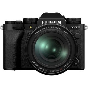 후지필름 XT5 미러리스 디지털카메라 XF1680mm 렌즈키트 블랙, w/ XF16-80mm Lens, 1개