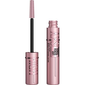 Maybelline Lash Sensational Sky High Washable Masc 메이블린 래쉬 센세셔널 스카이 하이 워셔블 마스카라 메이크업 볼륨 길이 정의 컬링, 1개, WASHABLE VERY BLACK