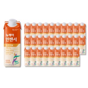 뉴케어 암환자 영양식 암환자용 인핸서 환자 식사대용 단백질 음료 식단, 200ml, 30개