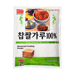 화미_찹쌀가루100%(국산/면세), 300g, 5개