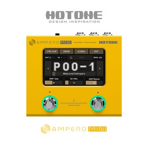 Hotone - Ampeo Mini / 앰프 모델러 & 이펙트 프로세서 (Maigold / MP-50MG), 1개, *