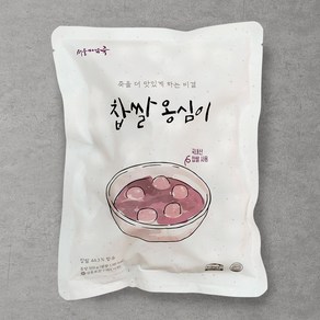 SD001 로뎀푸드 찹쌀옹심이, 1개, 500g