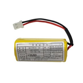 제이엔에스 소방배터리 3.6V AAA300mAh(1+2)-H03L 예비전원, 1개, 1개입