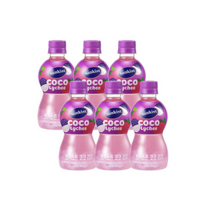 썬키스트 코코 리치 음료, 300ml, 6개