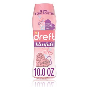 미국 드레프트 향기지속제 베이비 프레쉬 아기향/Deft Blissfuls Baby Fesh Scent In-Wash Scent Booste Beads, 285g, 1개