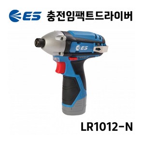 ES산업 충전임팩트드라이버 속도조절 정역기능 12V/2.0Ah 배터리 2개세트 LR1012, 1개