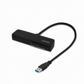 유니콘 HD-500SATAA USB3.0 to HDD SATA 변환케이블 HDD 컨트롤러 아답터포함, 1개