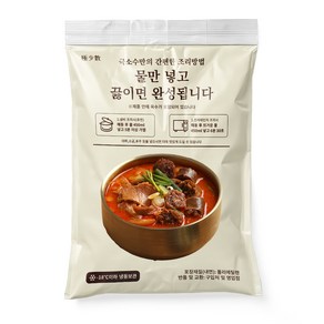 극소수 얼큰 순대 국밥 다대기 포함, 260g, 4개