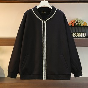 브루니 빅사이즈자켓 기모 캐주얼 지퍼 자켓 2XL~6XL K543