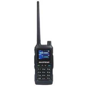 Baofeng 워키토키 UV17Po GPS 6 밴드 수신 트라이 밴드 방수 야외 햄 아마추어 에어 밴드 FM NoAA 라디오, 5) Black  EURO, 1개