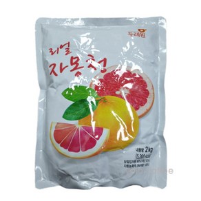 두레원 자몽 슬라이스청 2kg 자몽청, 1개입, 1개