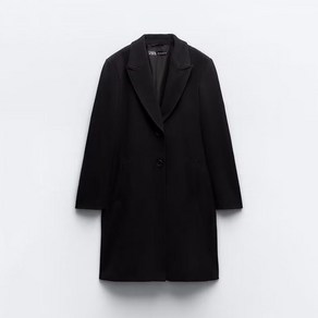 ZARA 여성재킷 30대 40대 슬릿 소프트 슬림 코트 모직 롱