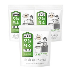 솜씨당 오늘육수 채소 30입 x 3팩, 105g, 3개