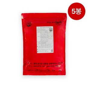 레드테이블 (박스)순한맛 국물떡볶이소스 - 분말 3kg X 5봉, 5개