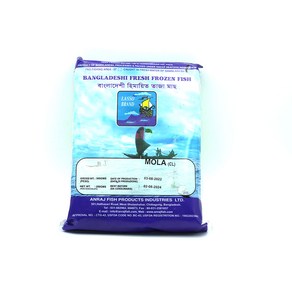 FROZEN MOLA FISH 250G LASSO 냉동 멀라 방글라데시 생선 250G, 1개