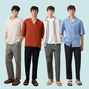 [쇼핑엔티] [벨리츠] 25SS 남성 썸머 쿨 팬츠 4종