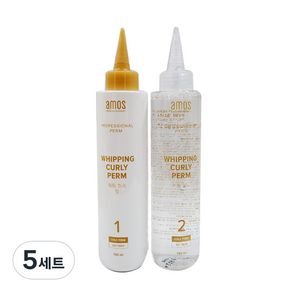 아모스프로페셔널 휘핑 컬리 펌 1제 150ml + 2제 150ml, 5세트