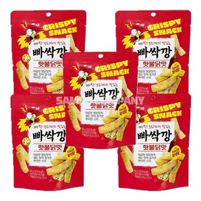 빠싹깡 핫불닭맛 50g 5개_BL, 1개