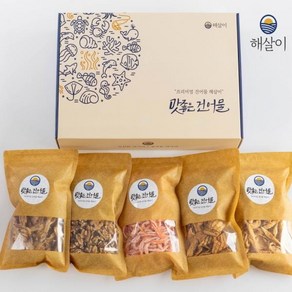 설 명절 맛좋은 건어물 안주 5종 2호 선물세트, 1개