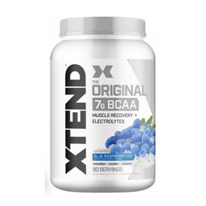 Scivation 엑스텐드 BCAA 90서빙 헬스부스터 블루라즈베리맛 헬스보충제, 1.1kg, 1개