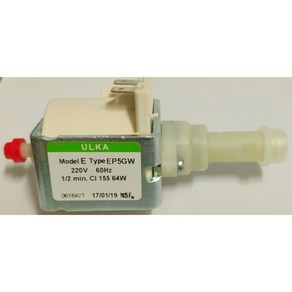 ULKA 울카펌프 VIBRATORY PUMP EP5GW 64W 220V 60Hz 한국형, 1개