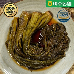 여수농협 여수돌산 갓장아찌(피클) 2kg(국내산100%), 1개, 2kg