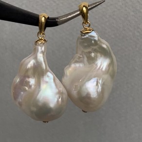 AAA 화이트 바로크진주 펜던트 Baroque Pearl Pendant Silver 925