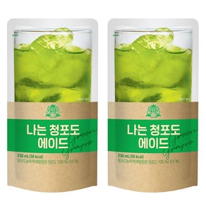 태웅식품(주) 나는 청포도 에이드, 230ml, 10개