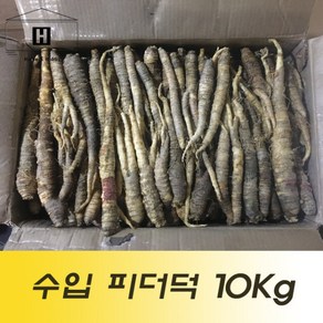 수입더덕/수입피더덕/중국산피더덕/중국산더덕/피더덕 10KG 수입더덕/수입피더덕/중국산피더덕/중국산더덕/, 1개