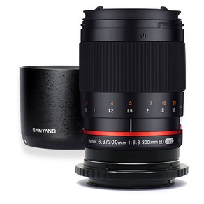 SAMYANG 300mm F6.3 fo Canon RF 삼양 반사 300mm F6.3 Canon RF 용 삼반사, 상세 참조