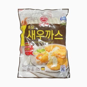 2851. 새우통살까스(오세프) - 1.2kg [하절기 아이스박스 무료], 1개