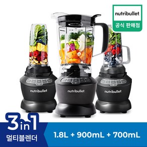 뉴트리불렛 초고속 파워 블렌더 멀티 콤보 주서 믹서기 NBF500DG