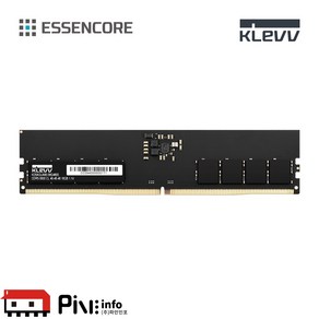 에센코어 KLEVV DDR5 16G PC5-44800 CL46 5600MHz 파인인포 (하이닉스 칩 내장)