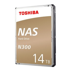 [도시바] TOSHIBA N300 HDD 14TB HDWG21E 패키지 (3.5HDD/ SATA3/ 7200pm/ 256MB/ PMR) [단일], 575404