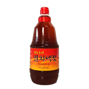 국산 제주추자 멸치액젓 2.2kg 1 /2 /3 /5, 2개