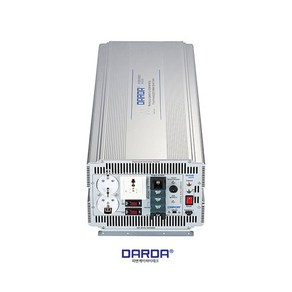 DARDA 차량용 순수 정현파 인버터 DK2410K 배터리 DC 24V 10000W 10kw 다르다 피앤케이하이테크 국산정품 자동차용 10k 안전인증, 1개