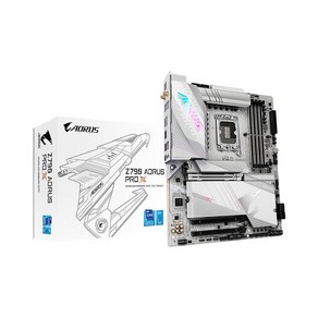 GIGABYTE Z790 AORUS PRO X LGA 1700 Intel XATX DDR5 5 M.2 PCIe 5.0 USB 3.2 TypeCWiFi 7 5GbE LANQFlash