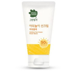 그린핑거 야외놀이 선크림, 80ml, 2개