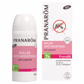 없음 PRANAROM PRANABB 바이오 안티 모기 롤러 30ml, 1개